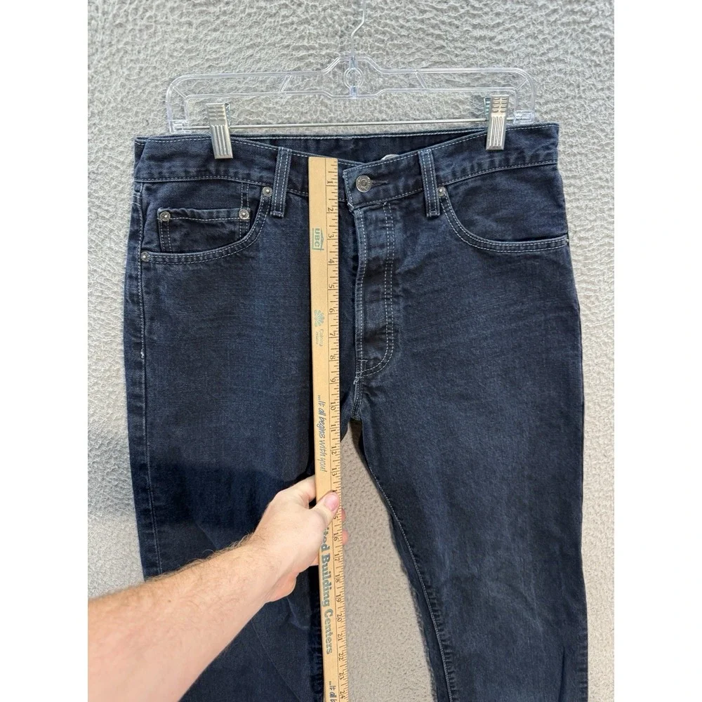 Vintage Levis 501 XX Jeans Mens 33x34 Blue Button Fly Workwear Grunge Skater Y2K